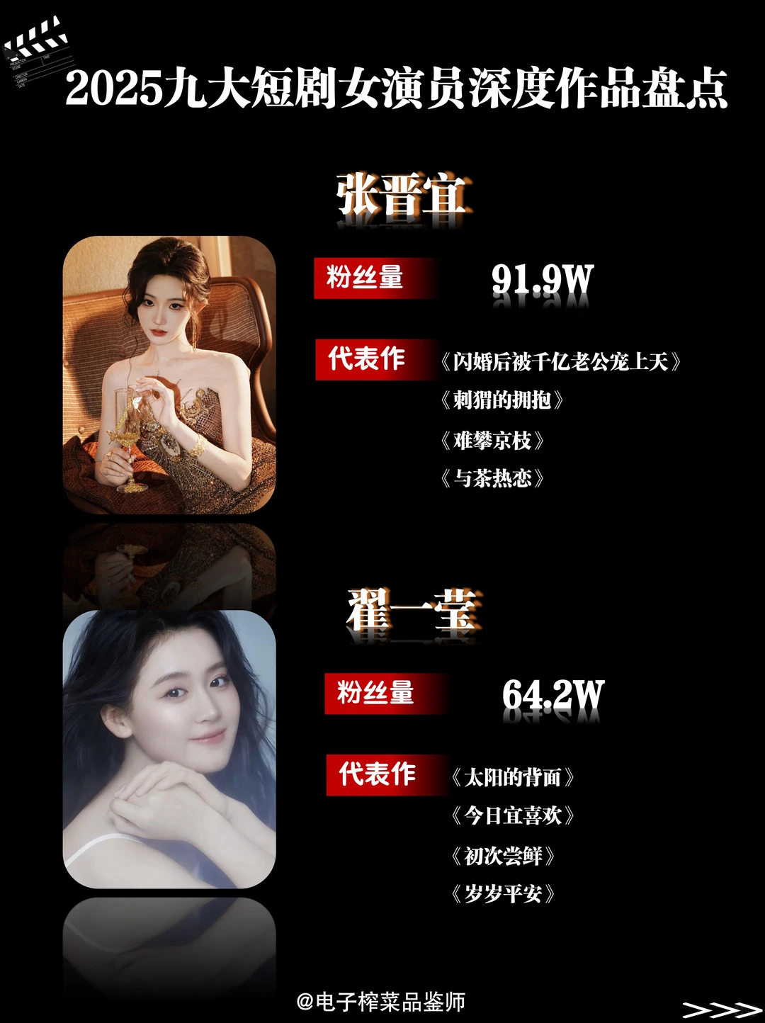 🎬 2025 这九位姐姐的代表作够你刷一整年!