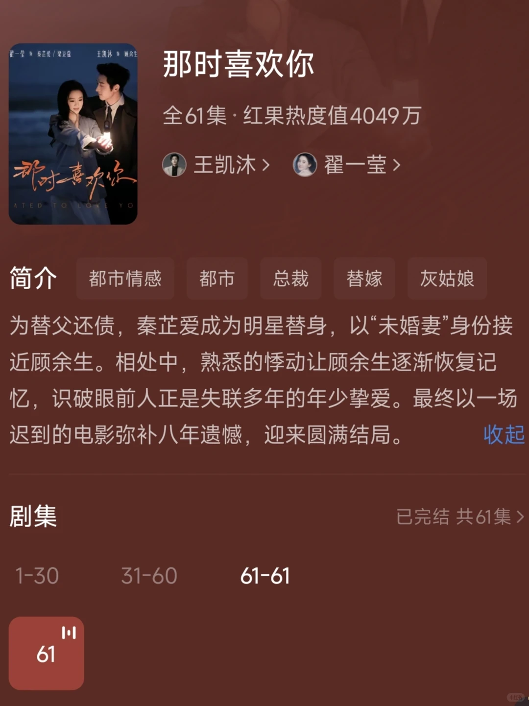 王凯沐的几部剧