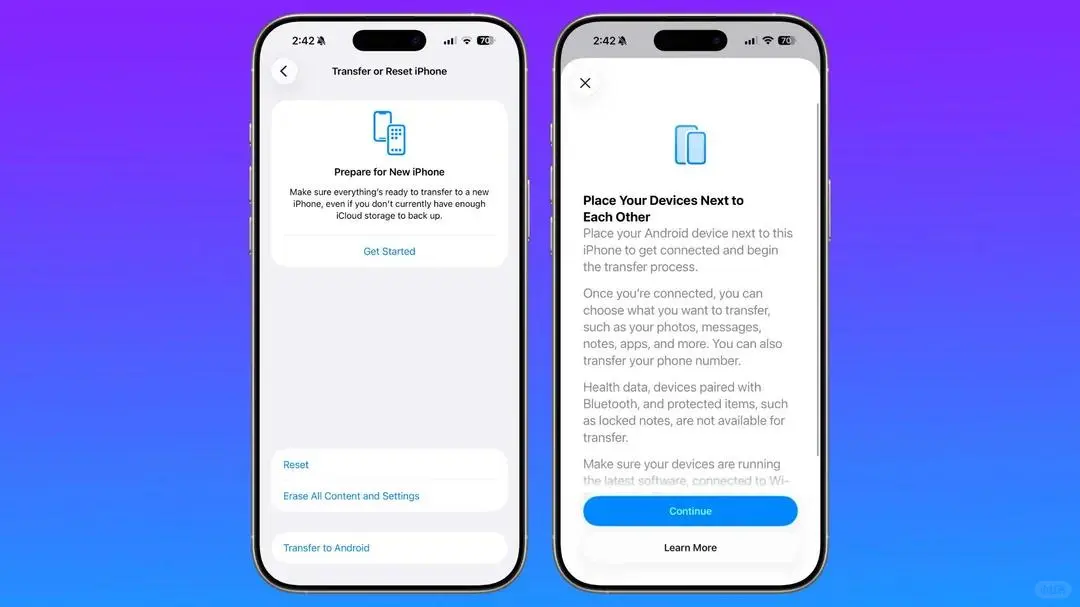 苹果妥协!iOS26.3支持一键迁移安卓