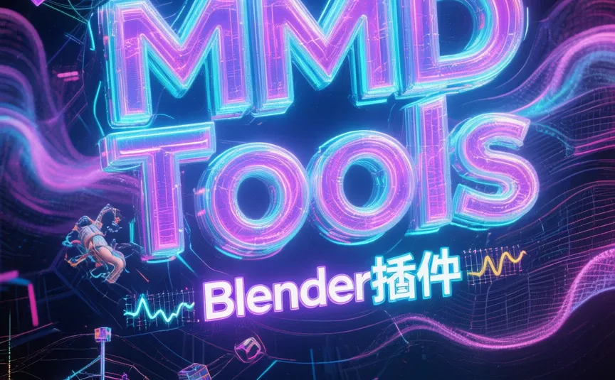 MMD神器!Blender插件真香了💖