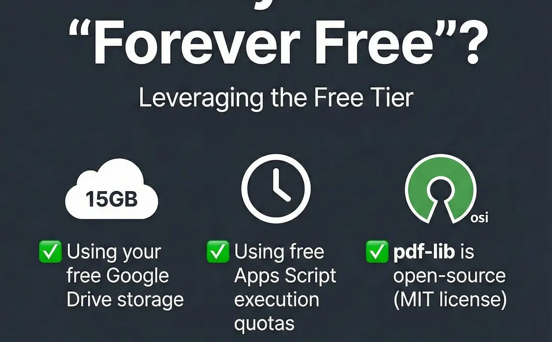打造永久免费的 PDF 自动化工具