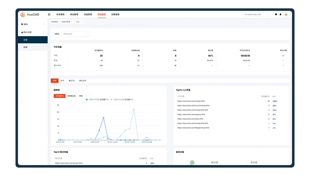 [开源]一款免费的开源可商用网站建设系统