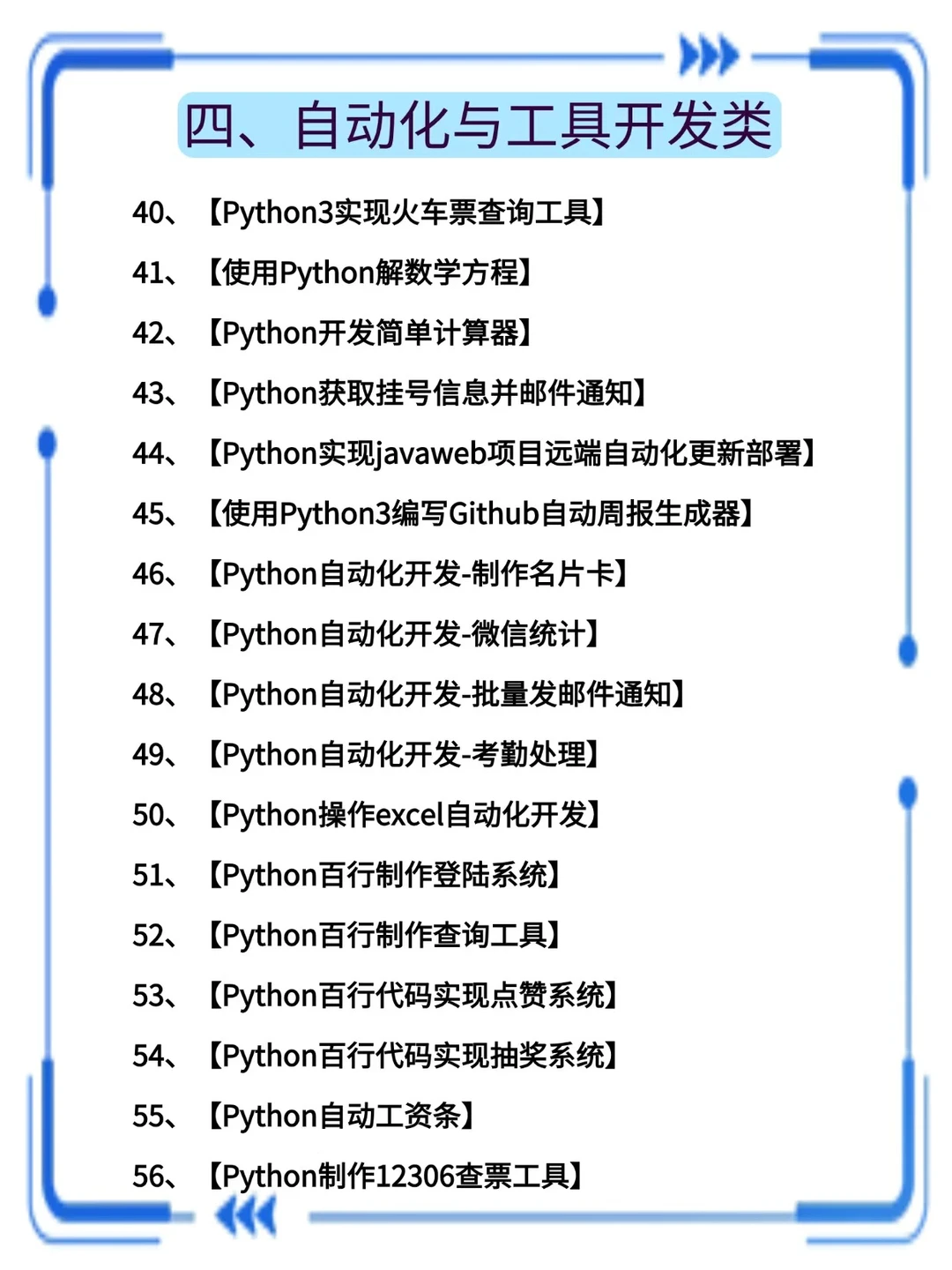 Python102个项目，视频教学+源码拿走即用
