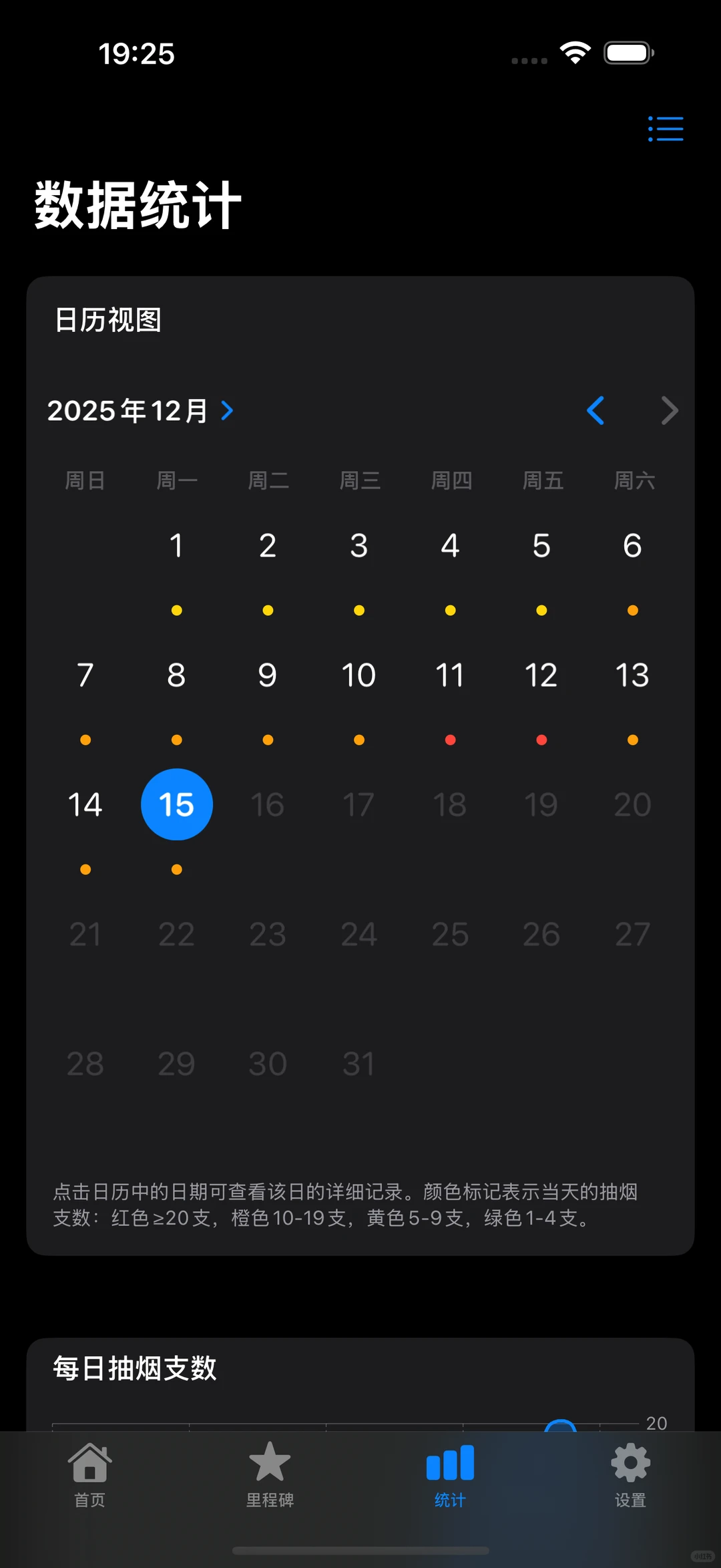 使用SwiftUI和SwiftData开发的戒烟APP源码