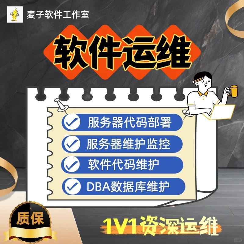 软件运维服务正式上线啦，奔走相告~