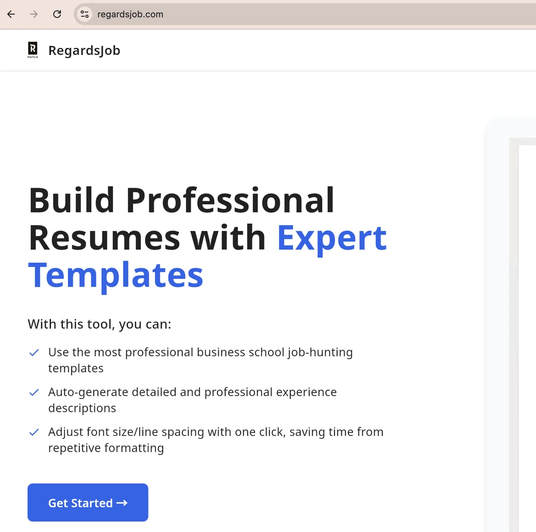藤校读研期间，我居然手搓了一个AI简历软件