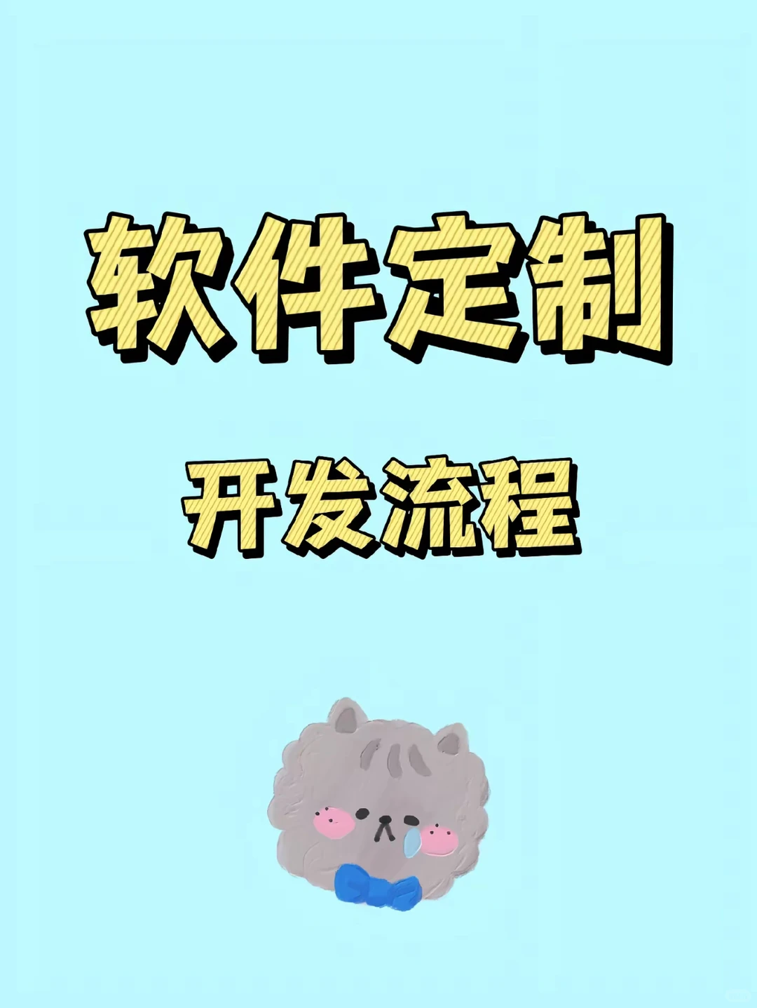 软件定制开发的完整流程