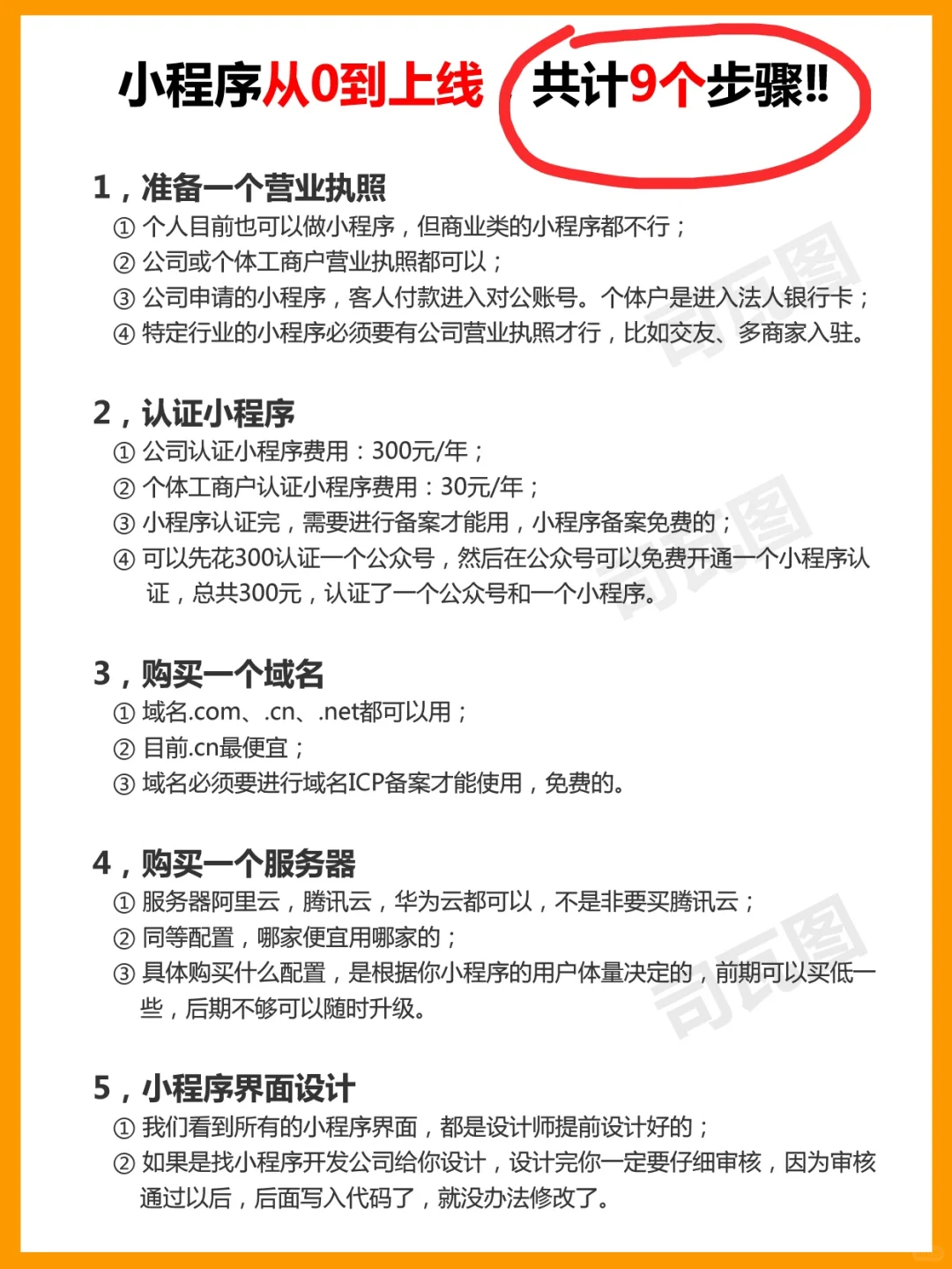 小程序开发从0到上线的9个步骤‼️【收藏】
