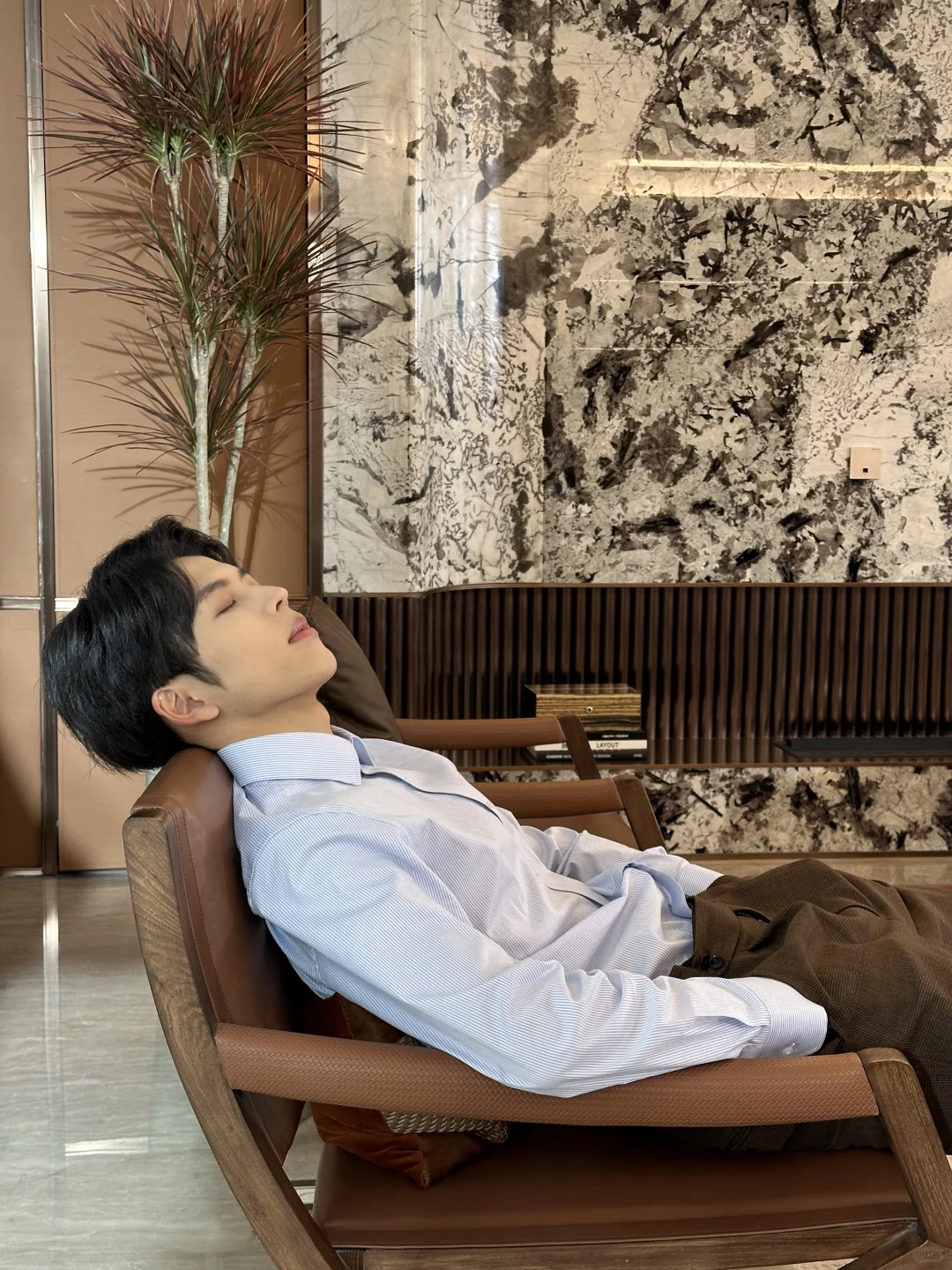 朋友说这是爹系少年感