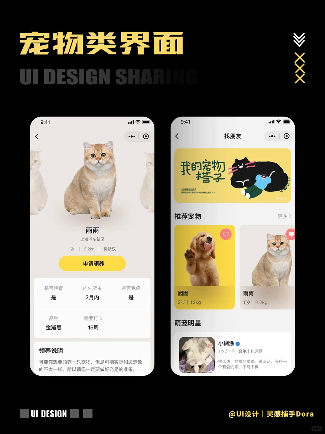🔥【爆款灵感｜宠物类APP界面设计合集】