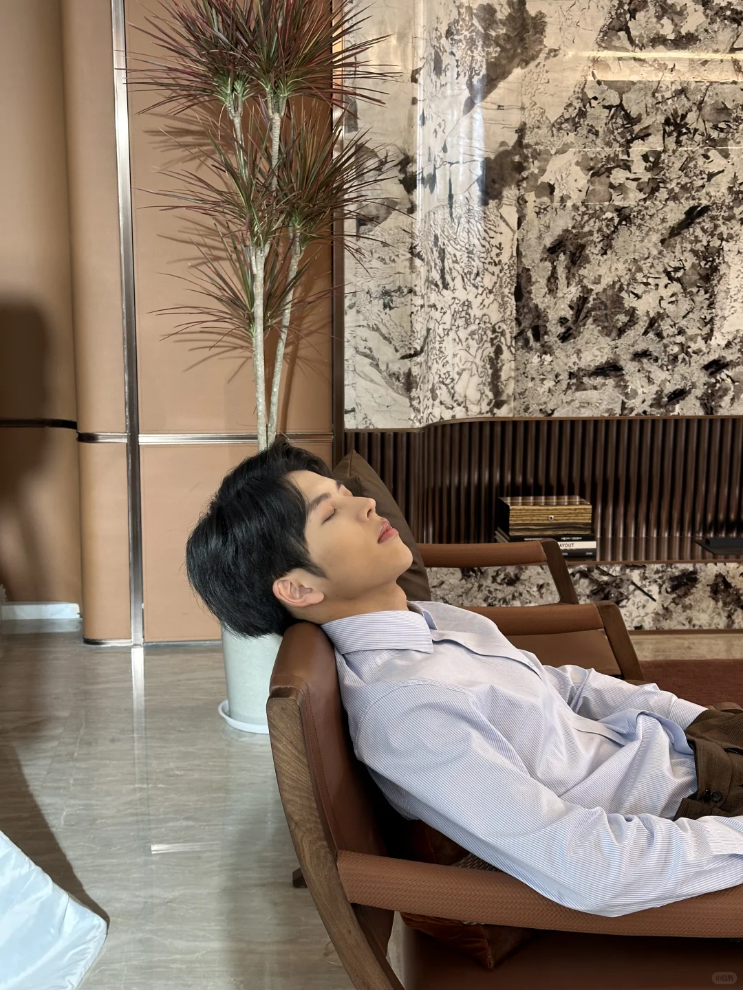 朋友说这是爹系少年感