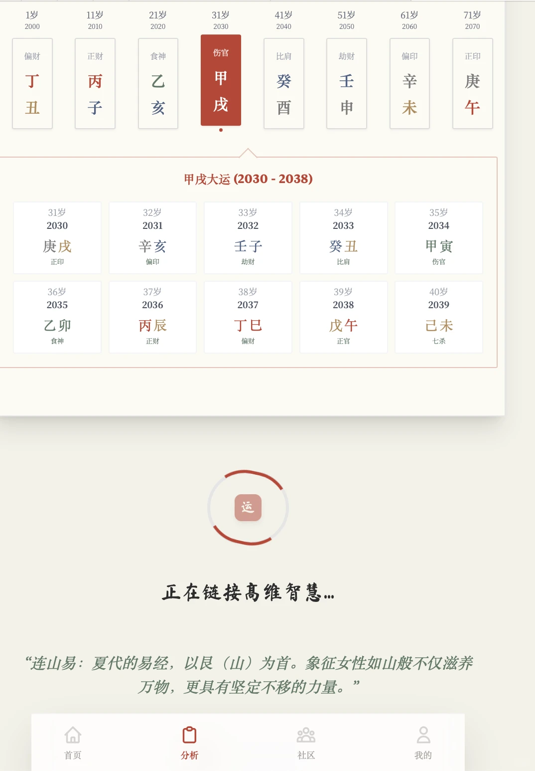 一个女性友好的玄学疗愈APP