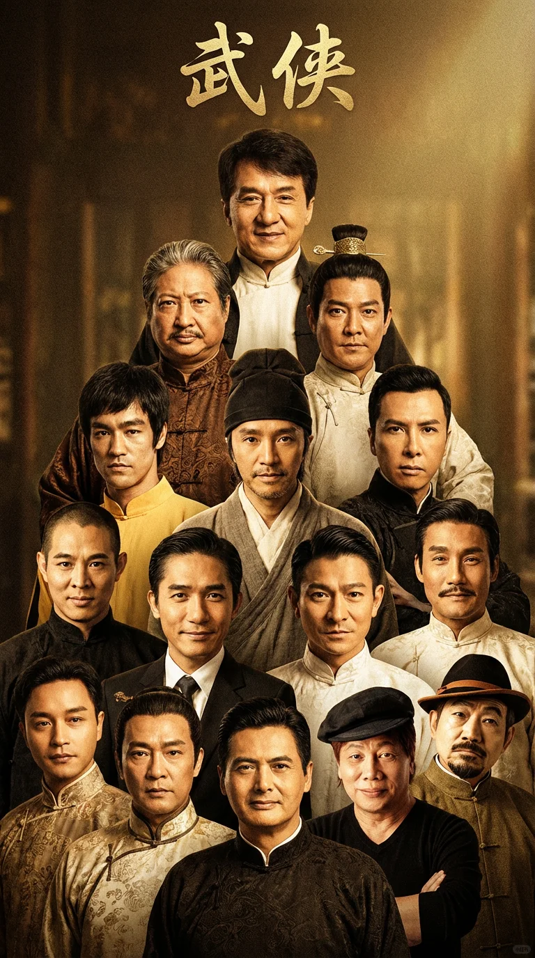 香港电影1970-2025武侠男星