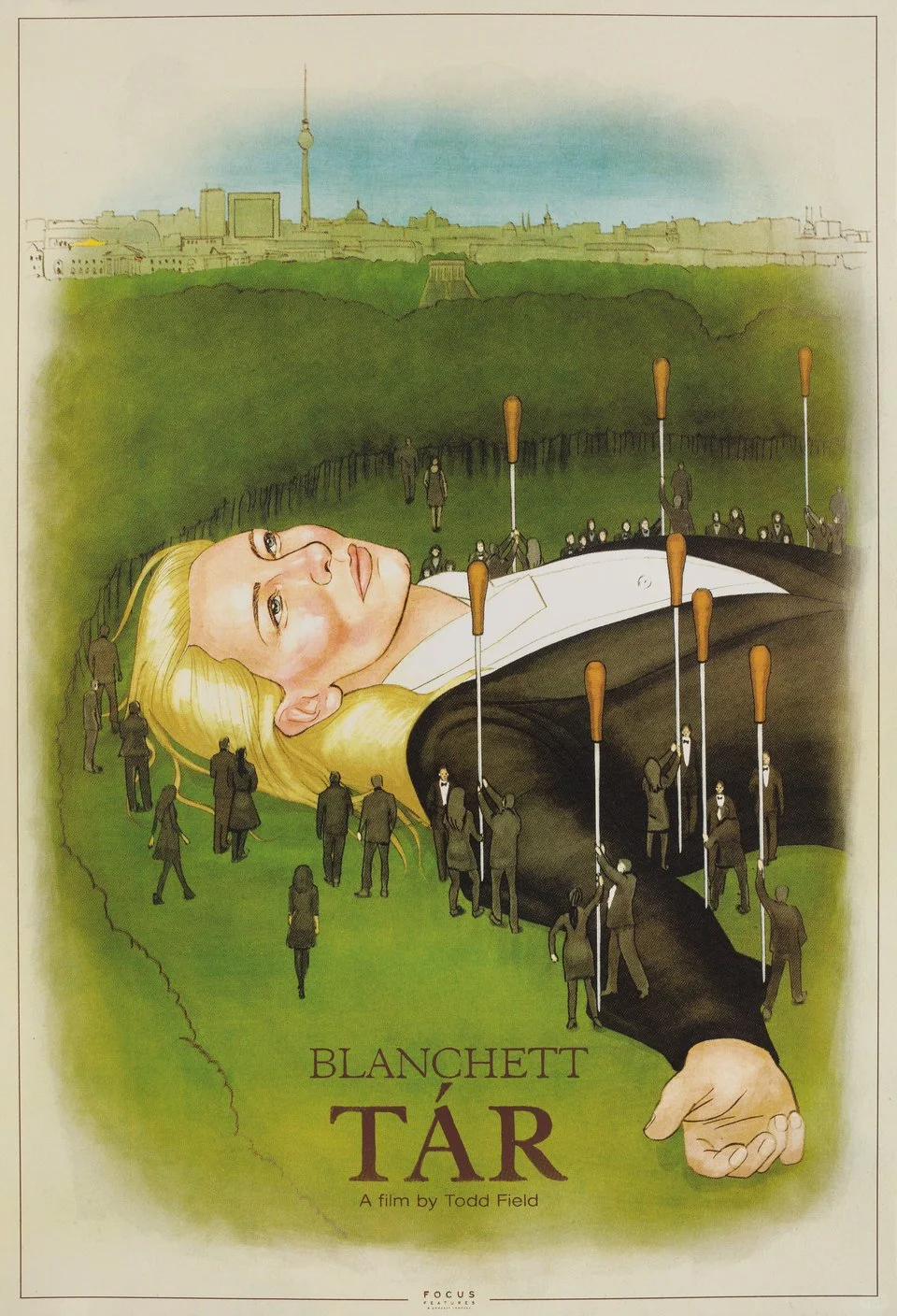 🎞 凯特布兰切特电影<塔尓>全中性穿搭