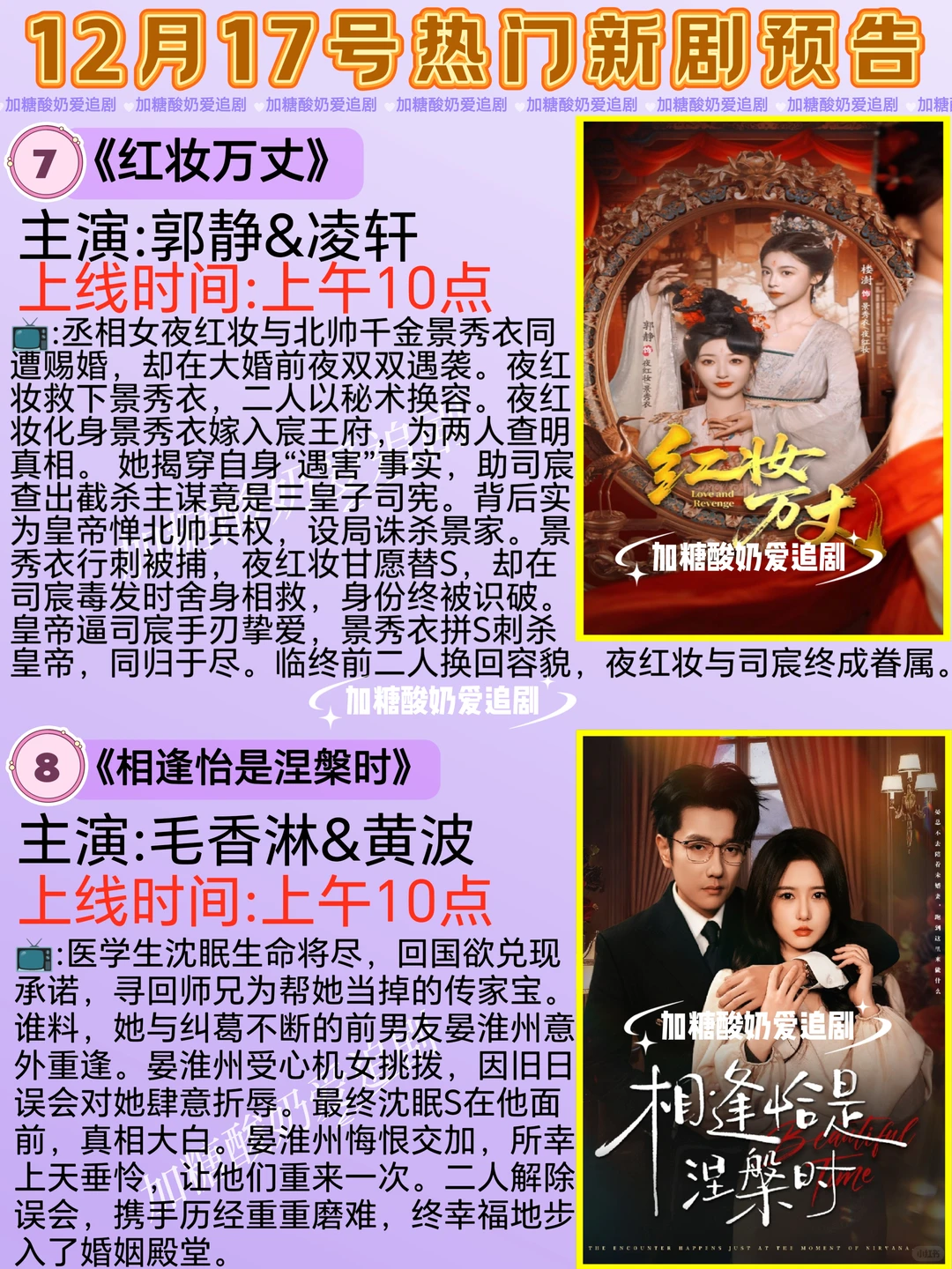 天花板短剧💥12月17日热门短剧预告