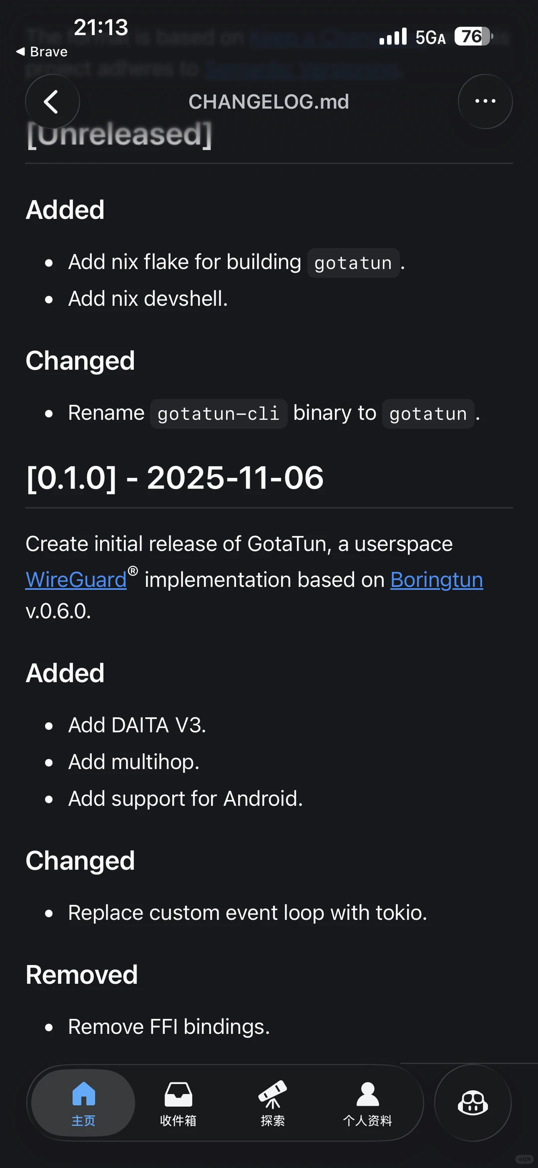 mullvad用rust重写之后崩溃率下降90%+