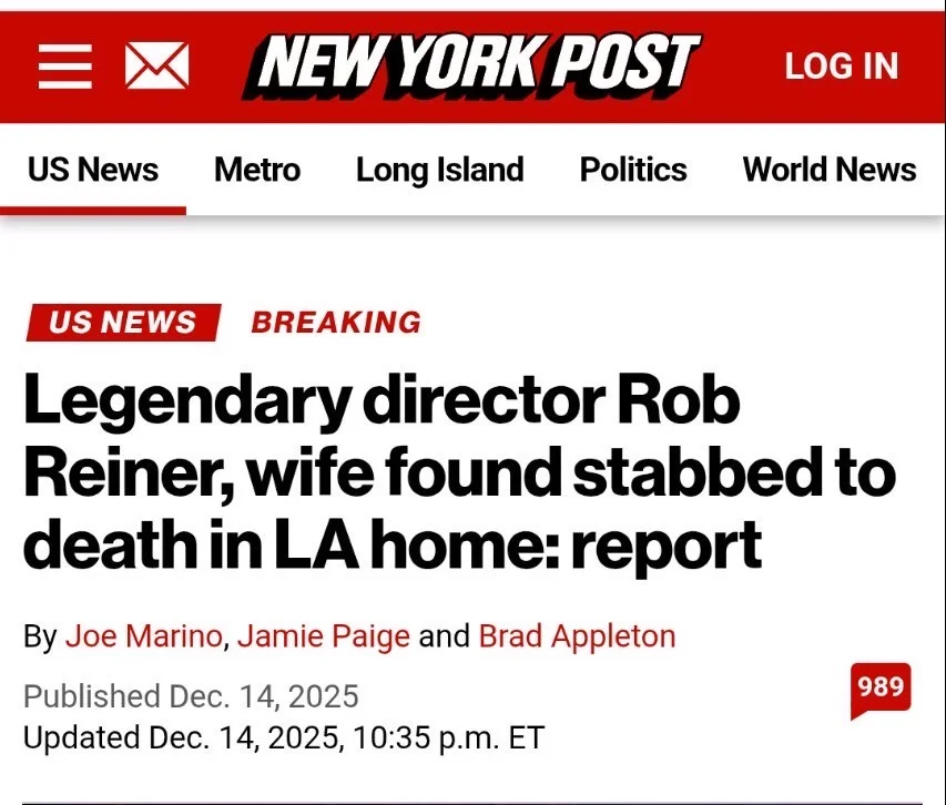 罗伯•莱纳被谋杀！感谢你的电影“伴我同行”。