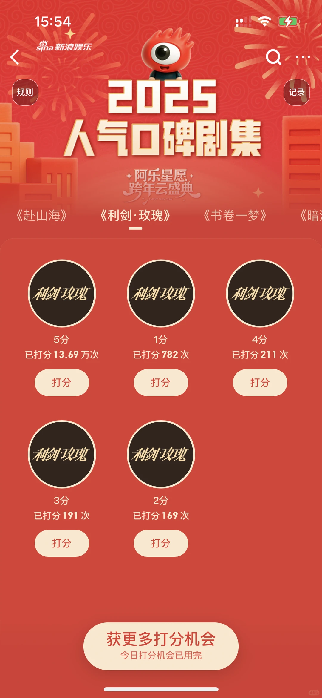 2025人气口碑剧场集！