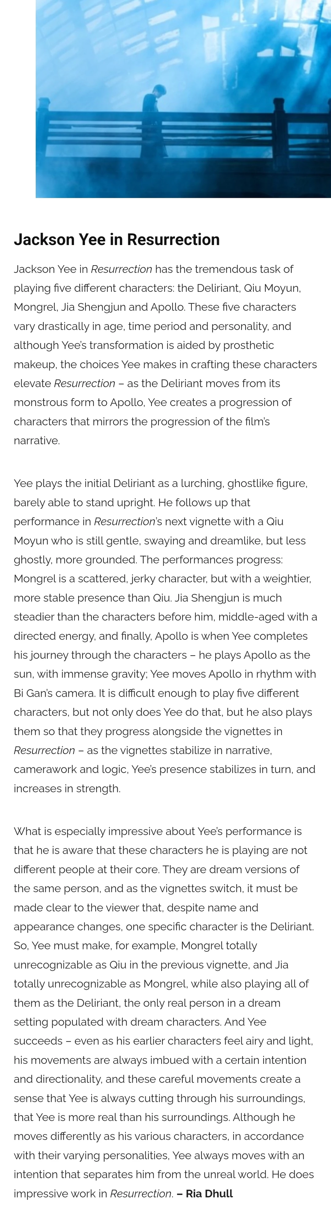 易烊千玺唯一中国人入榜2025最佳电影表演