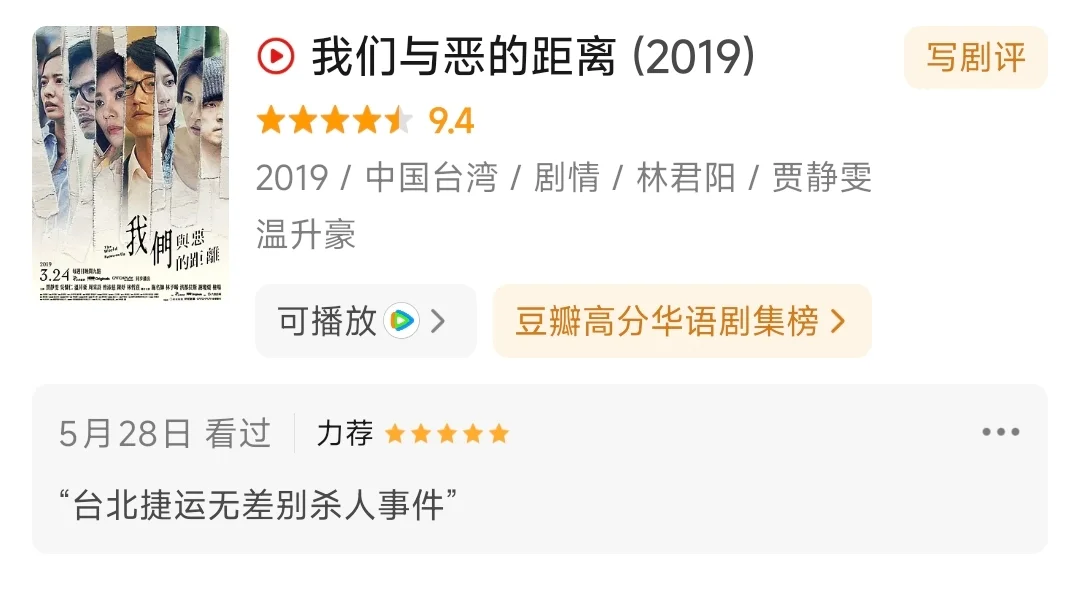 今年最爱的五部剧和踩雷的两部剧