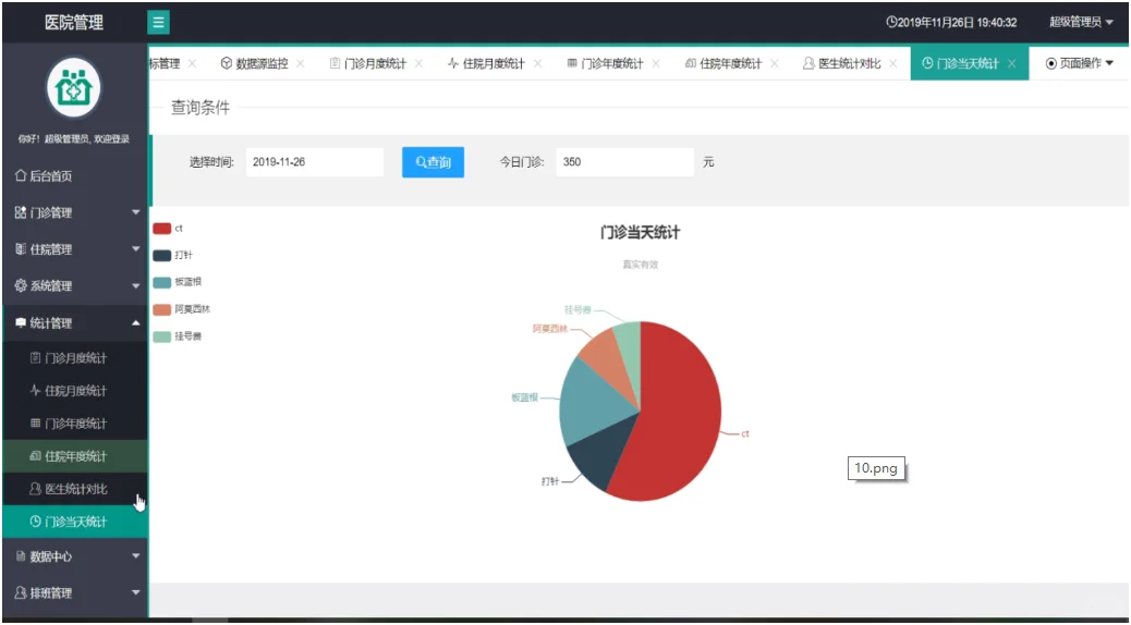 【医院信息管理系统】项目源码分享