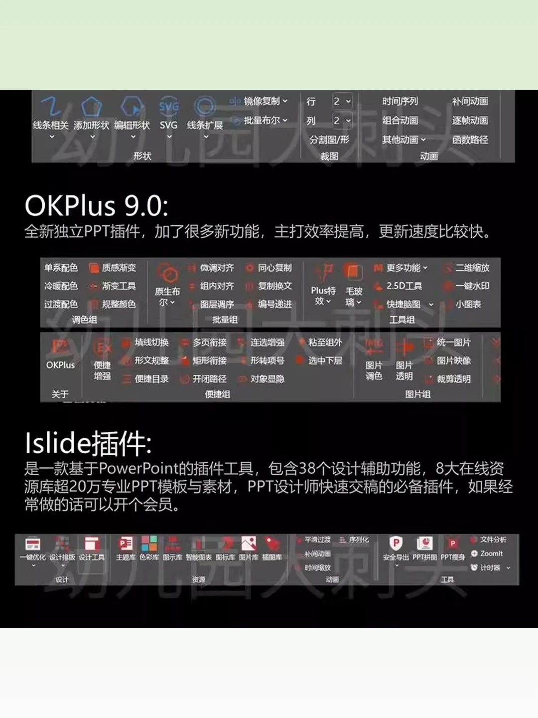iSlide插件OKPlus插件OneK