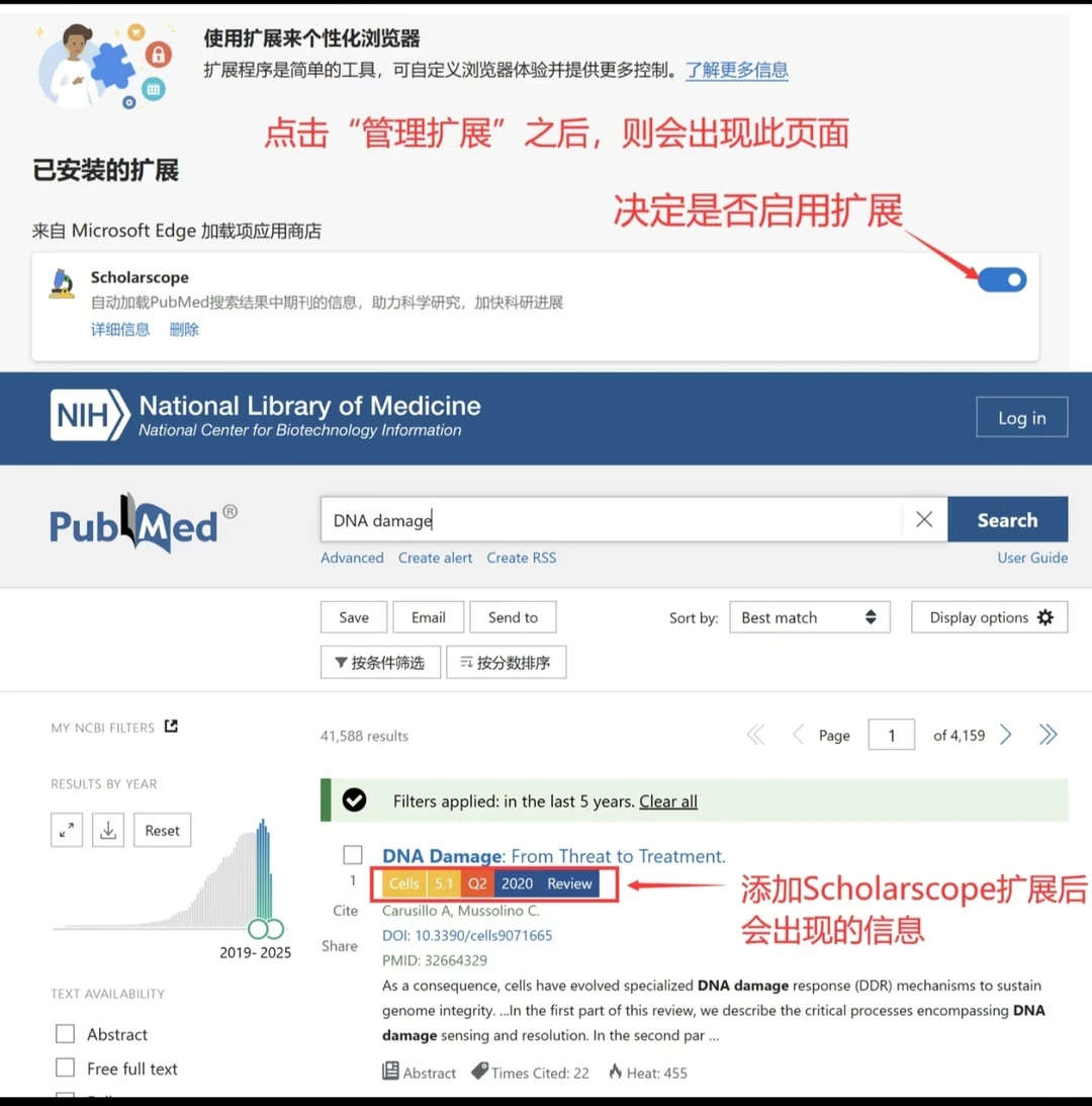 高效查阅文献的三个PubMed插件