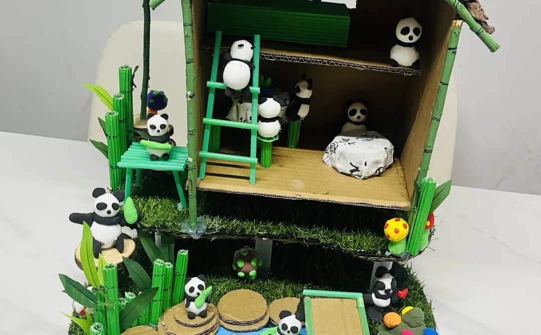 可可爱爱的熊猫小屋～