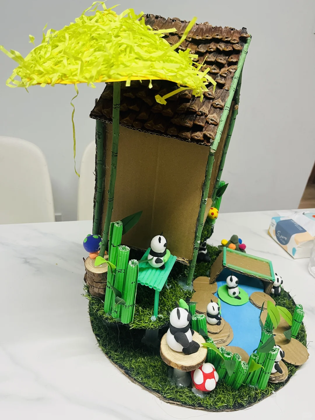 可可爱爱的熊猫小屋～