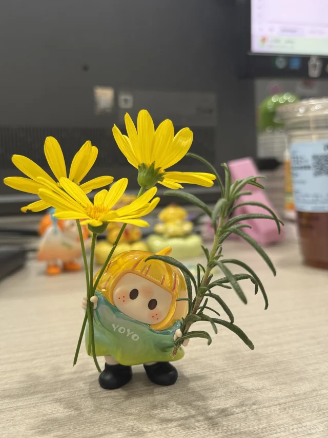 嘻嘻，我也有上班搭子啦！！！