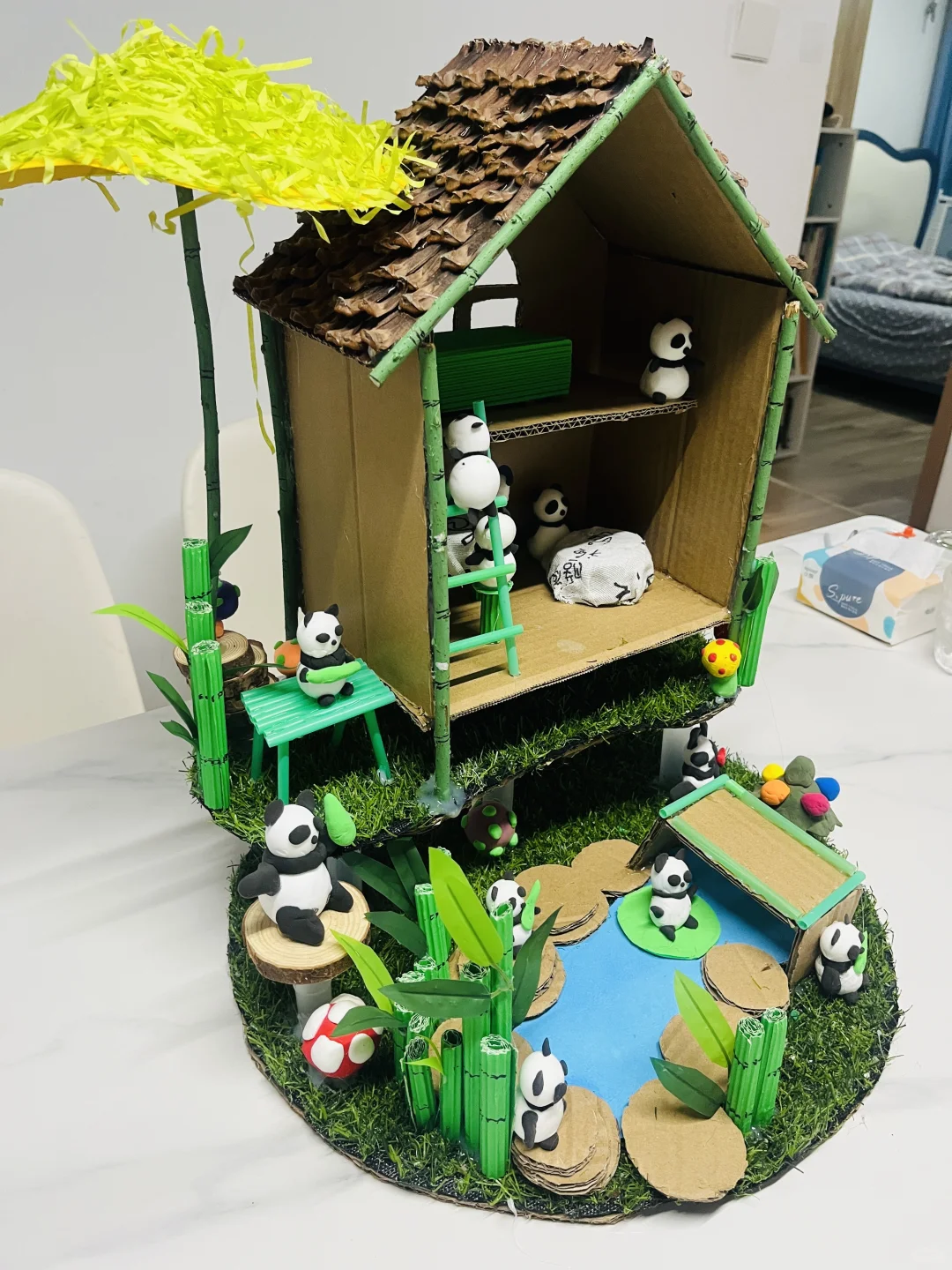 可可爱爱的熊猫小屋～