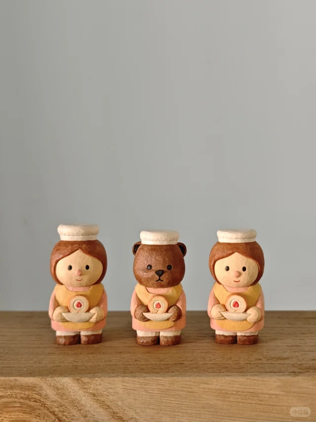 【木雕】开个蛋糕店