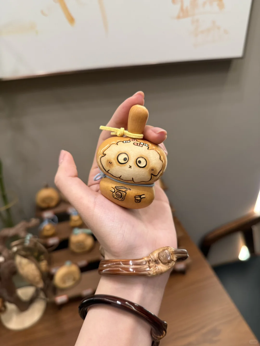 原创葫芦雕刻烙画作品上新💕