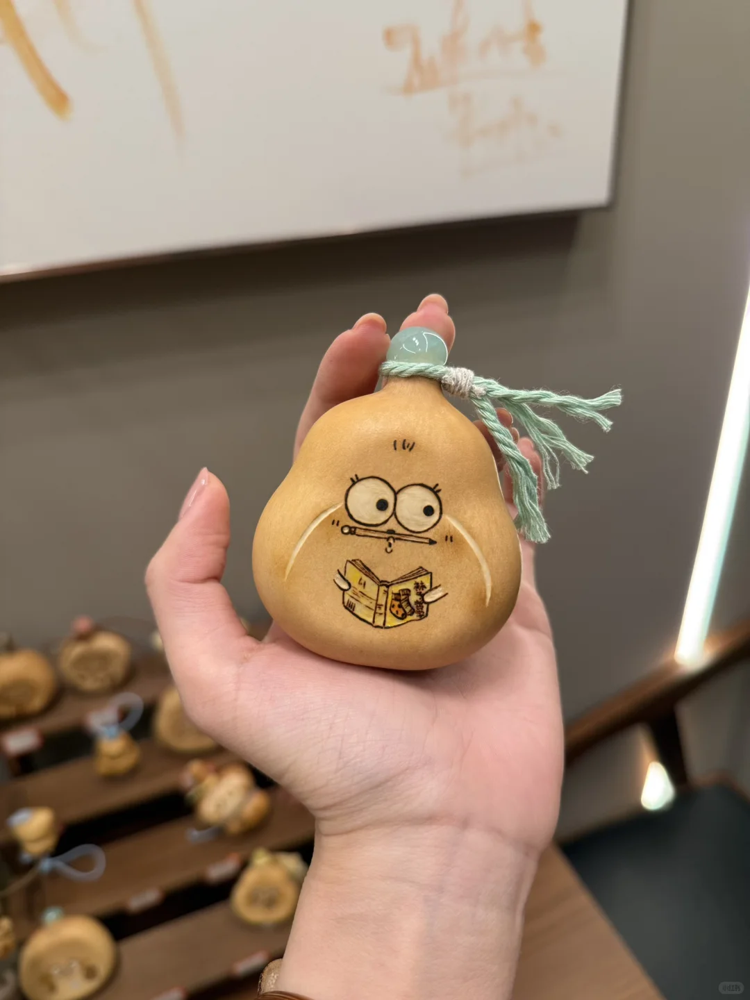 原创葫芦雕刻烙画作品上新💕