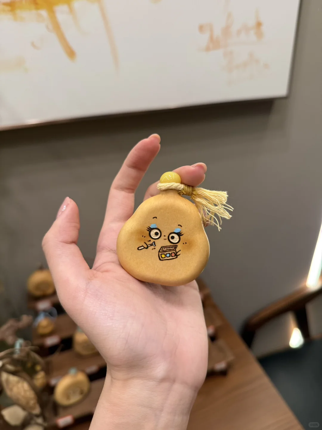 原创葫芦雕刻烙画作品上新💕