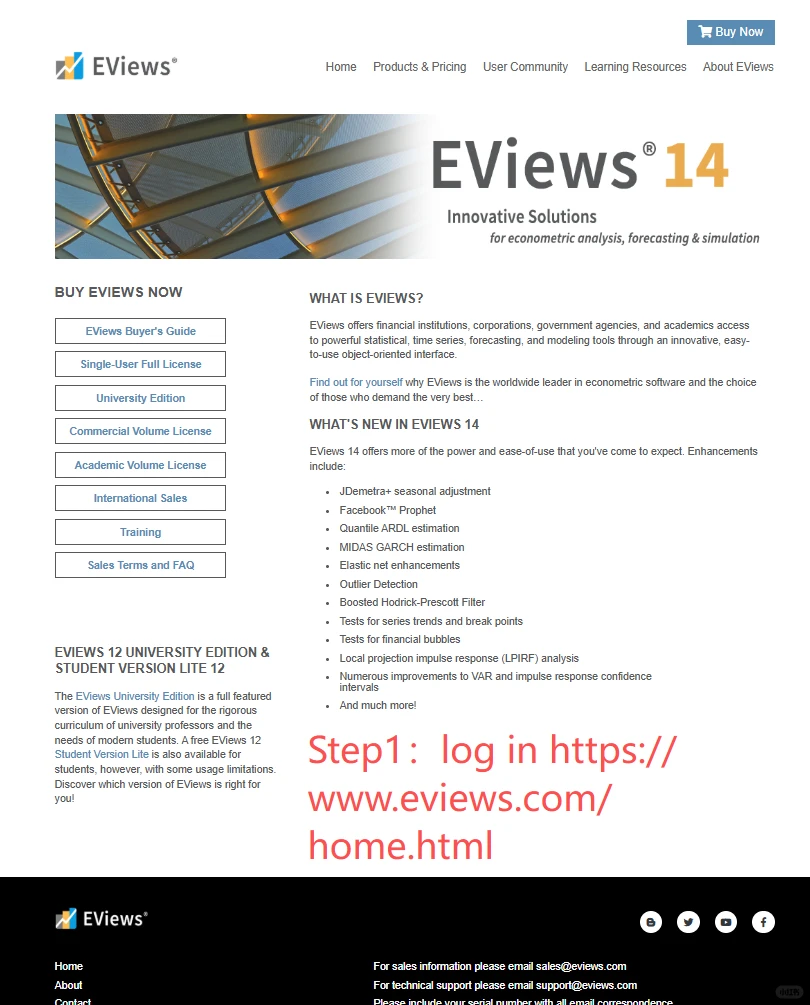 学生党必看｜Eviews免费下载保姆级教程
