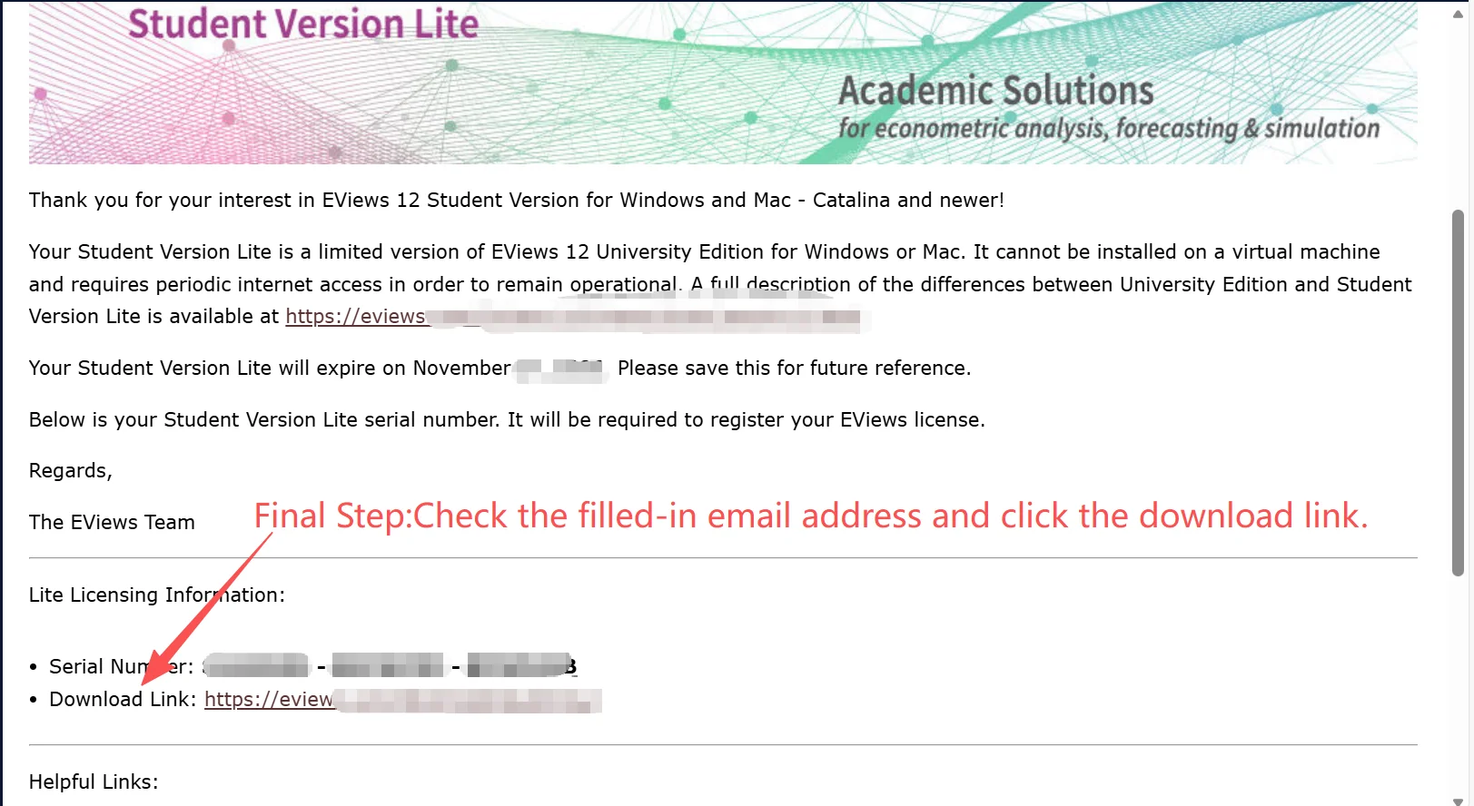 学生党必看｜Eviews免费下载保姆级教程