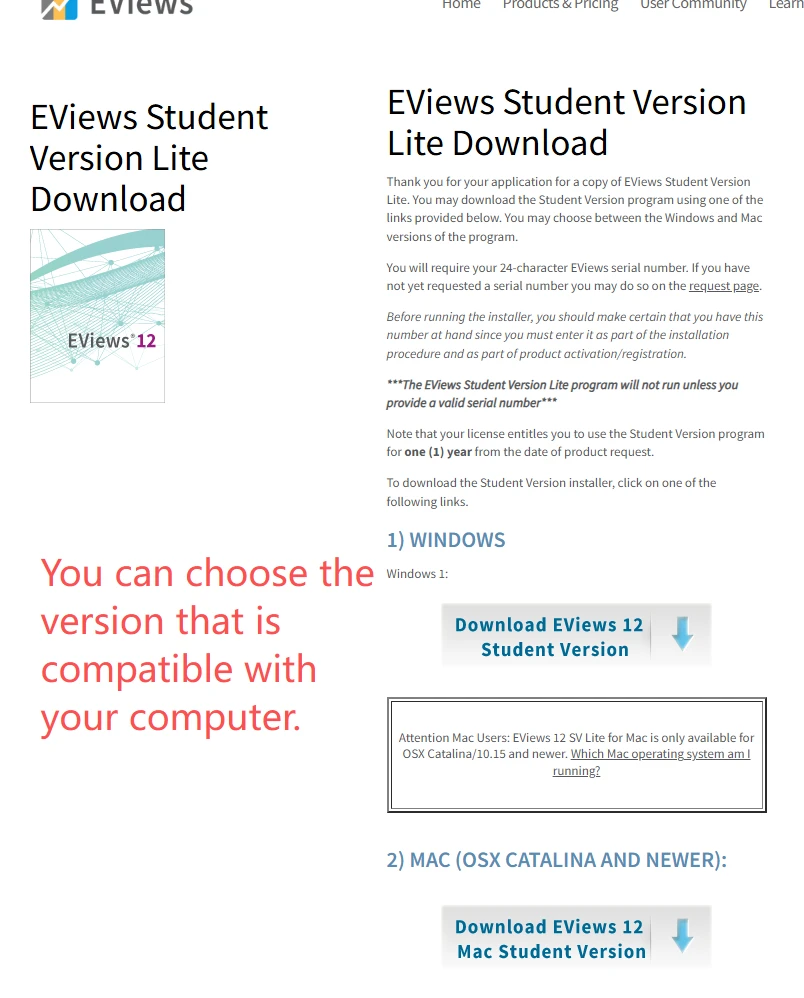 学生党必看｜Eviews免费下载保姆级教程