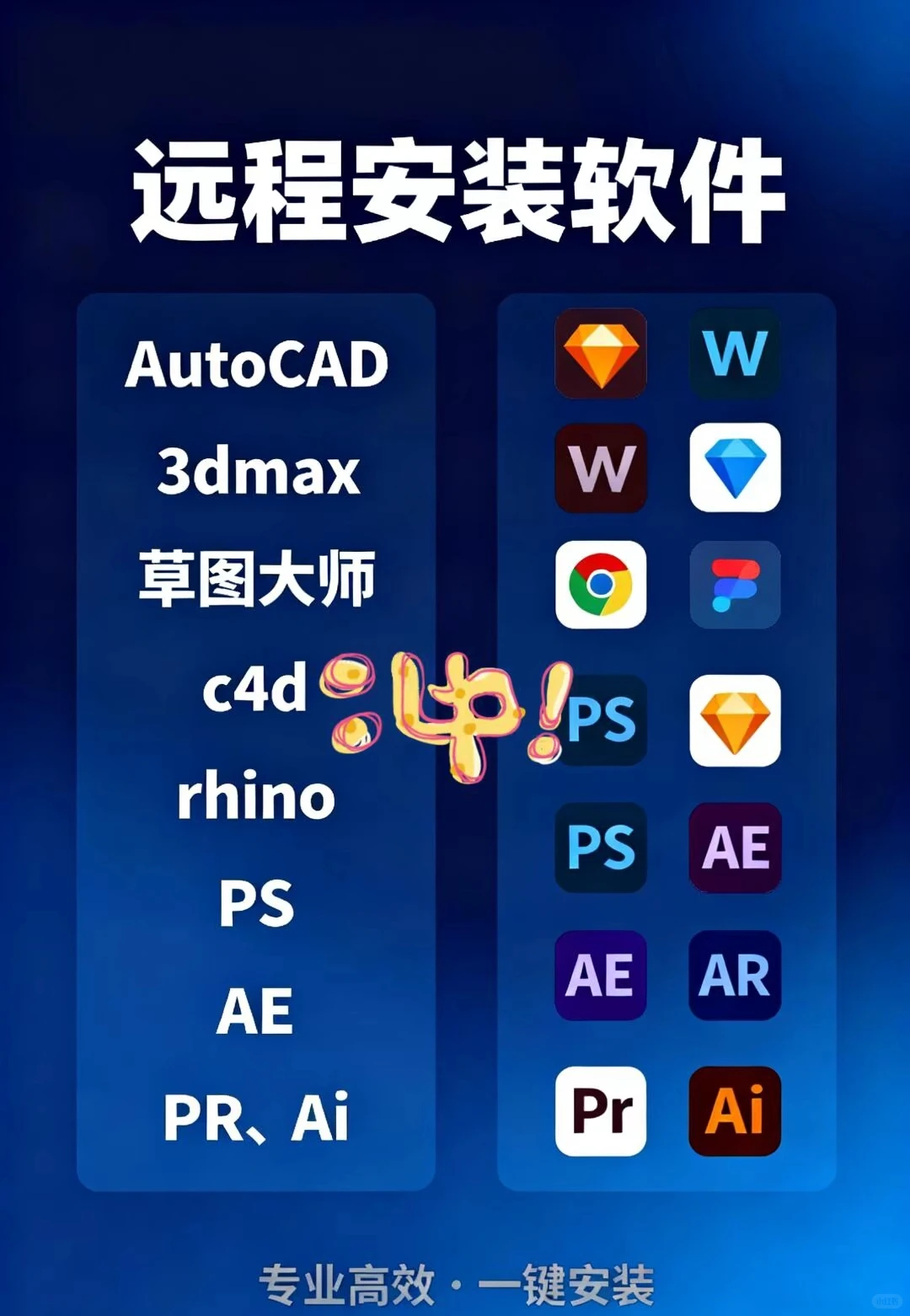 远程下载各种安装软件