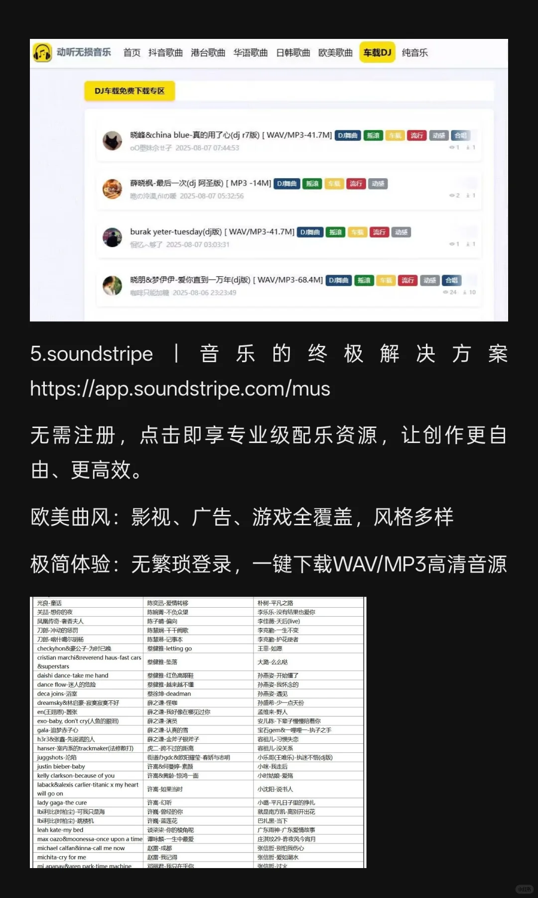 AI推荐5个支持无损音质免费网站