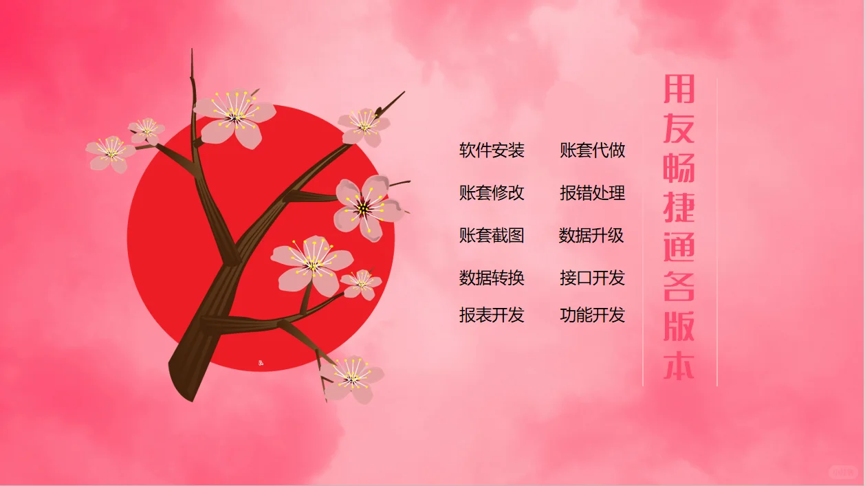 用友U8安装账套代做账套修改