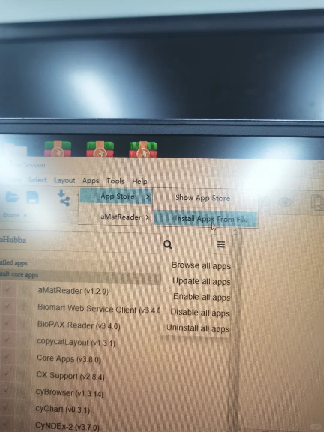 Cytoscape插件安装