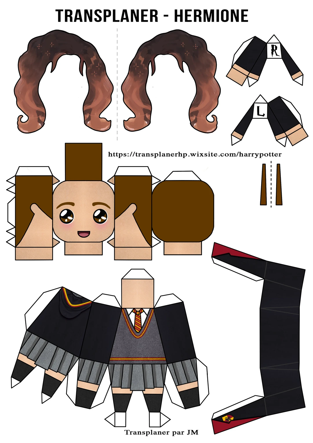 有位法国博主做了个哈利·波特手工网站！