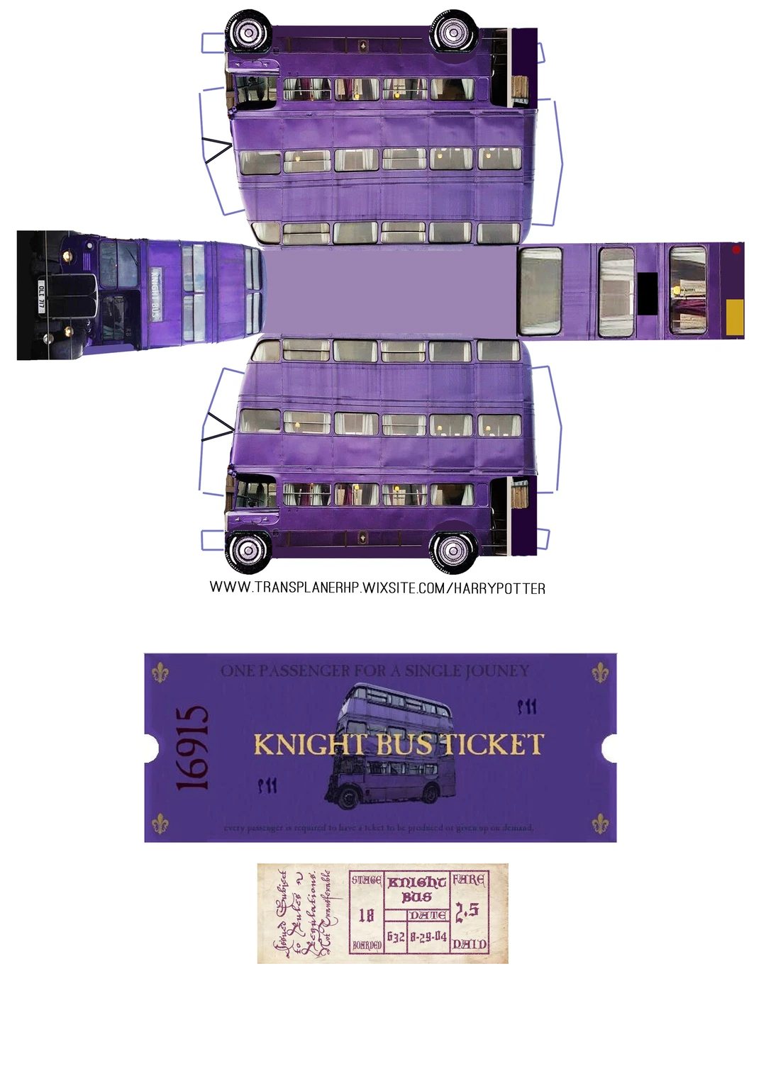 有位法国博主做了个哈利·波特手工网站！