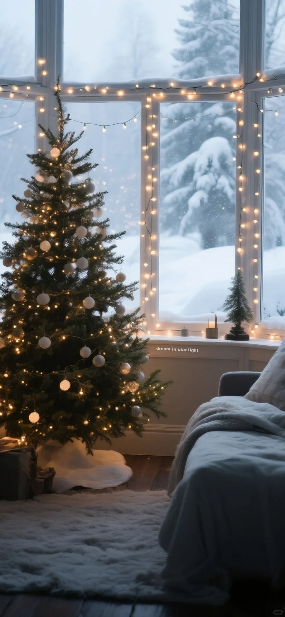 ❄️✨✨✨窗外雪落下的声音 🎄