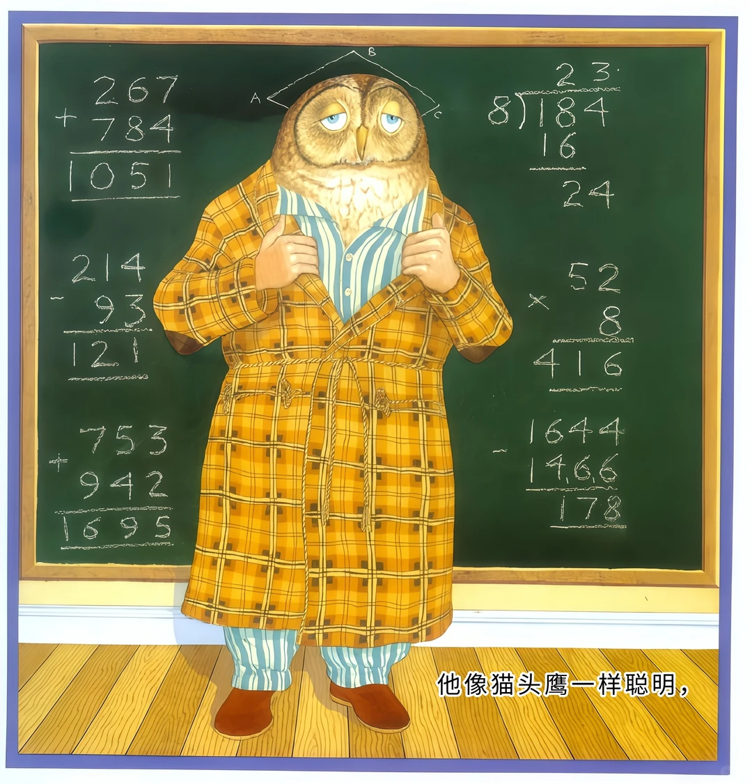 【高清绘本】《我爸爸》