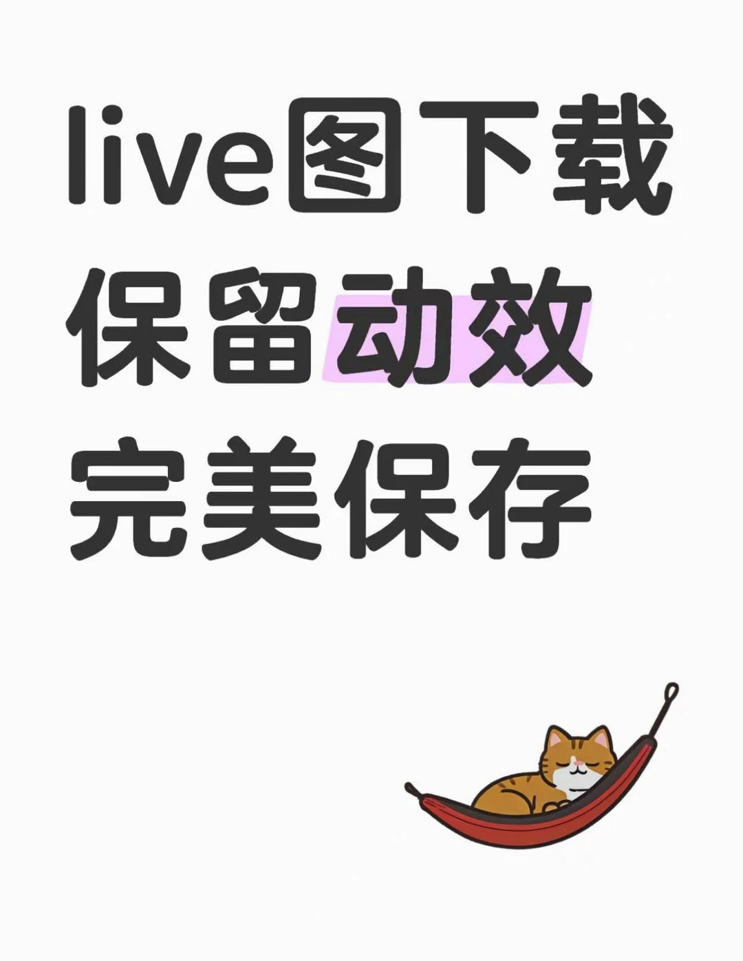 微博live图怎么保存