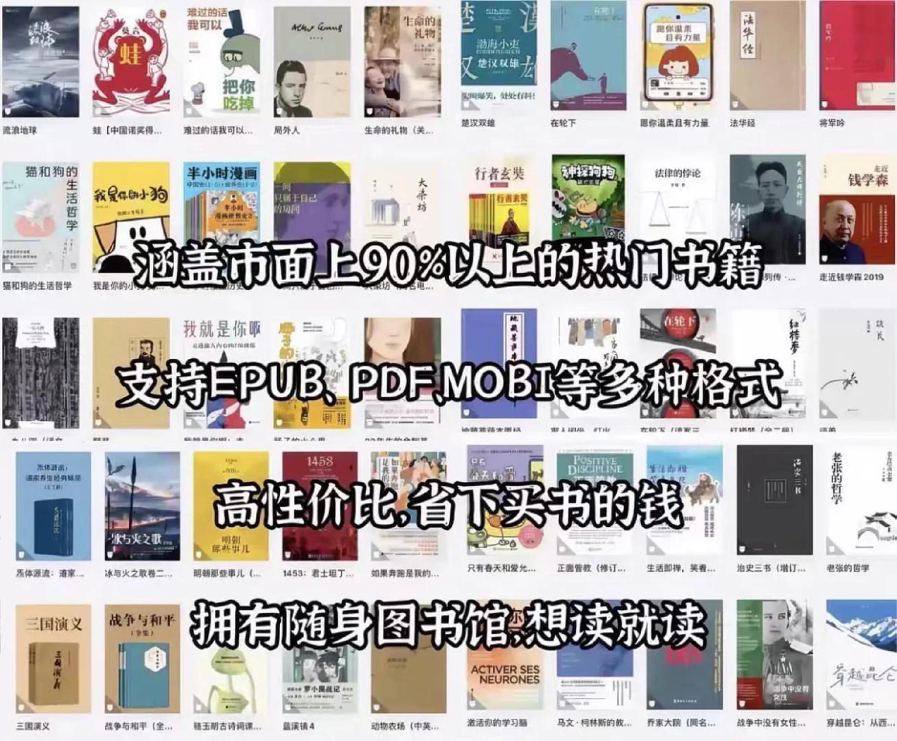 “小红书让我终于实现电子书自由”免费分享