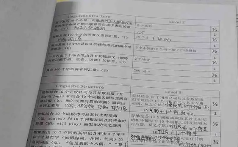 VBMAPP评估手册电子版可打印