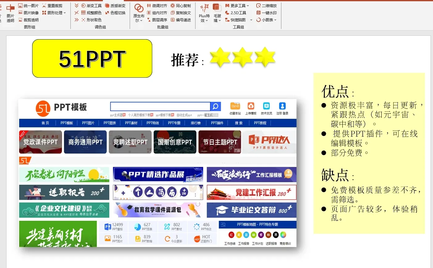 4大免费PPT模板网站，终身受用！